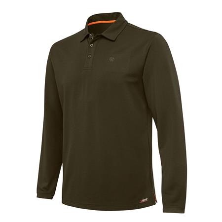 Men's Long-Sleeve Polo Beretta Tech Corporate Ls - Green